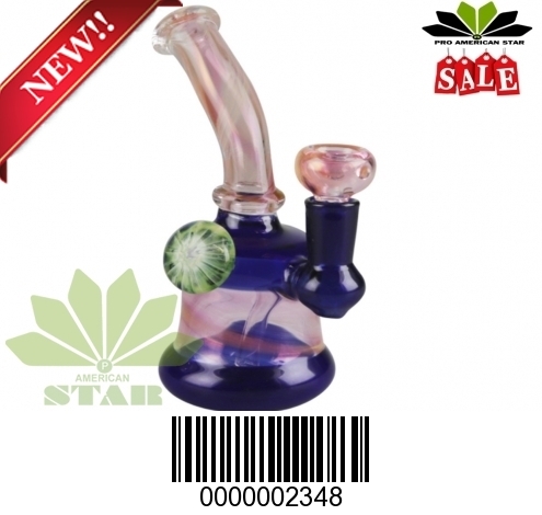 Handblow fumed banger hanger Oil Rig-VJ-2348